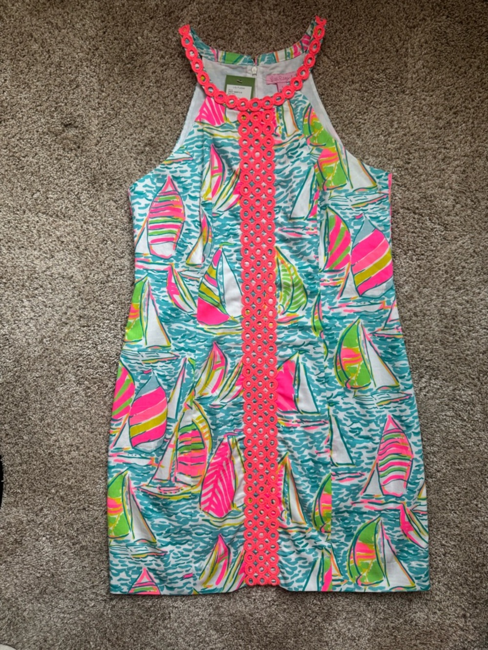 Lilly Pulitzer Sasha Shift Dress - NWT, U Gotta Regretta, Size 6